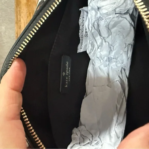 Kate Spade Madison spotted Leopard Mini Camera Bag NWT - Picture 10 of 11